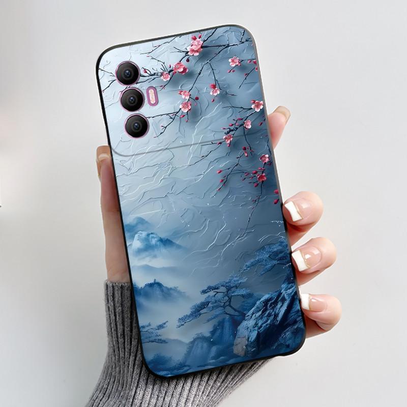 Cute Case For Tecno Spark 8 Pro Funda Capa Printing Shell Protective Cover Soft Silicone Cartoon Phone Casing Coque