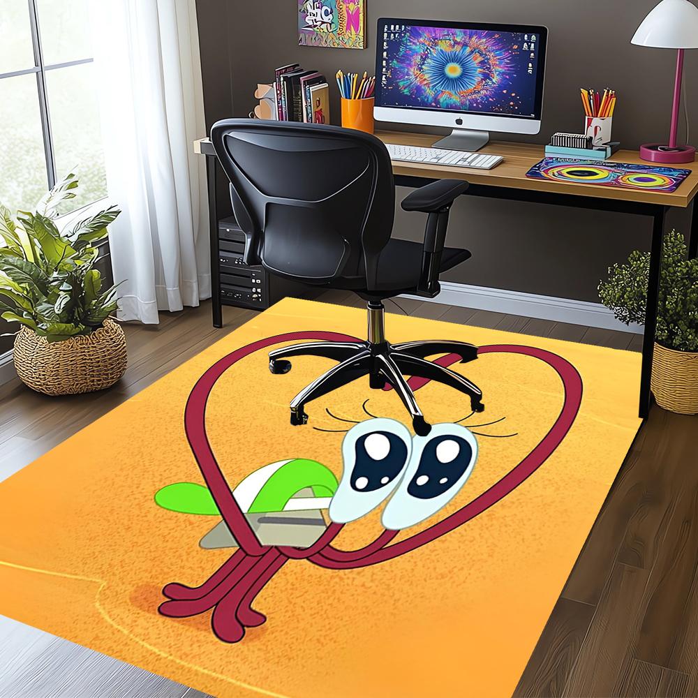 Zig & Sharko Printed Carpet Rug for Office Chair Living Room Bedroom Kitchen Room Decor Gifts