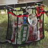 Outdoor Camping Picnic Trash Bag Holder Stainless Steel Kitchen Household Garbage Hanging Storage Rack Stand Outdoor Tool