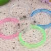 10 Pieces Glow in The Dark LED Glow Bracelets High Transparency Neon Light Luminous Wristbands Persistent Glow Plastic