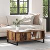 Coffee Table Reclaimed Wood Look 90 x 60 x 35 cm Engineered Wood