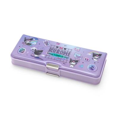 Sanrio Pencil Case Kuromi Kuromi-chan Kuromi 22.2 X 8.8 X 2.8cm Kids Learning Stationery Character 437468 SANRIO