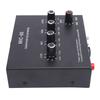 Microphone Preamp Enhance Sound Quality 48V Power XLR Output Dynamic and Condenser Mic Booster for Recording Studio