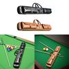 Pool Cue Case Carrier 1/2 Snooker Pool Cue Bag Billiard Sticks Carrying Case