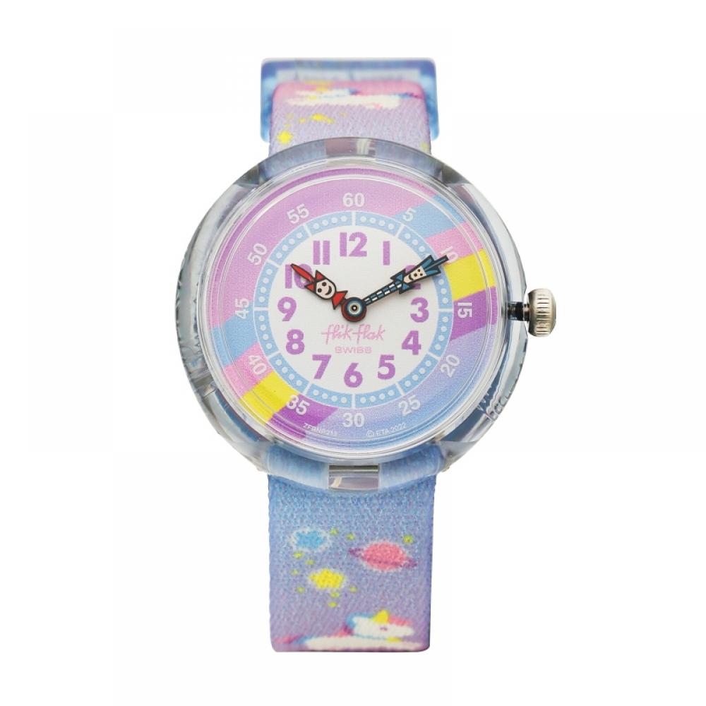 Flickflak Children Nato Watch Cuddly Unicorn Fbnp213