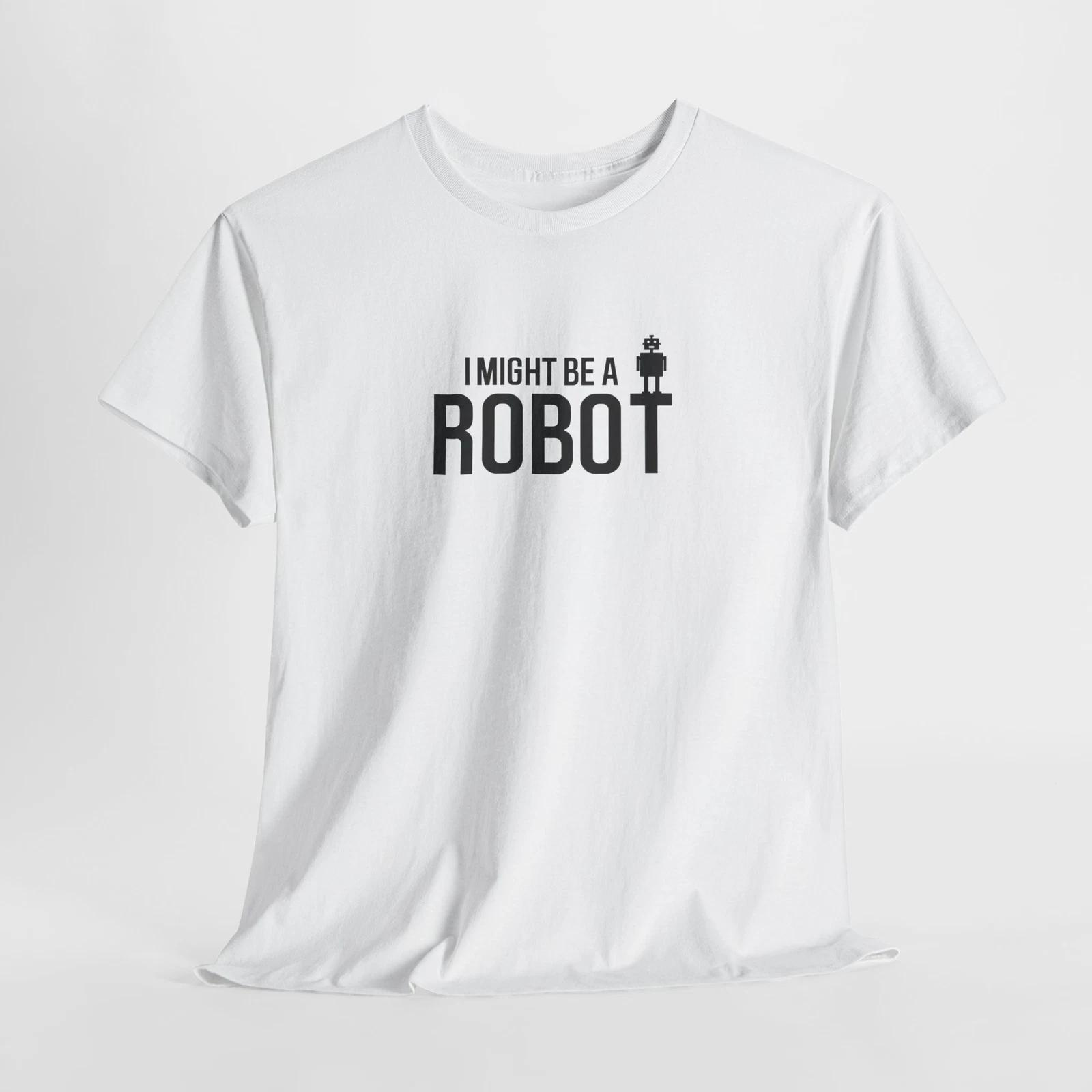 Mechanical Droid T-Shirt | Futuristic AI Sci-Fi Robot Tee | Cyberpunk Techwear M