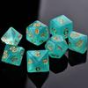 Game Toys Playing Games Sparkles Polyhedral Dice Set Galaxy Dice Dice Star Shine Dice Set
