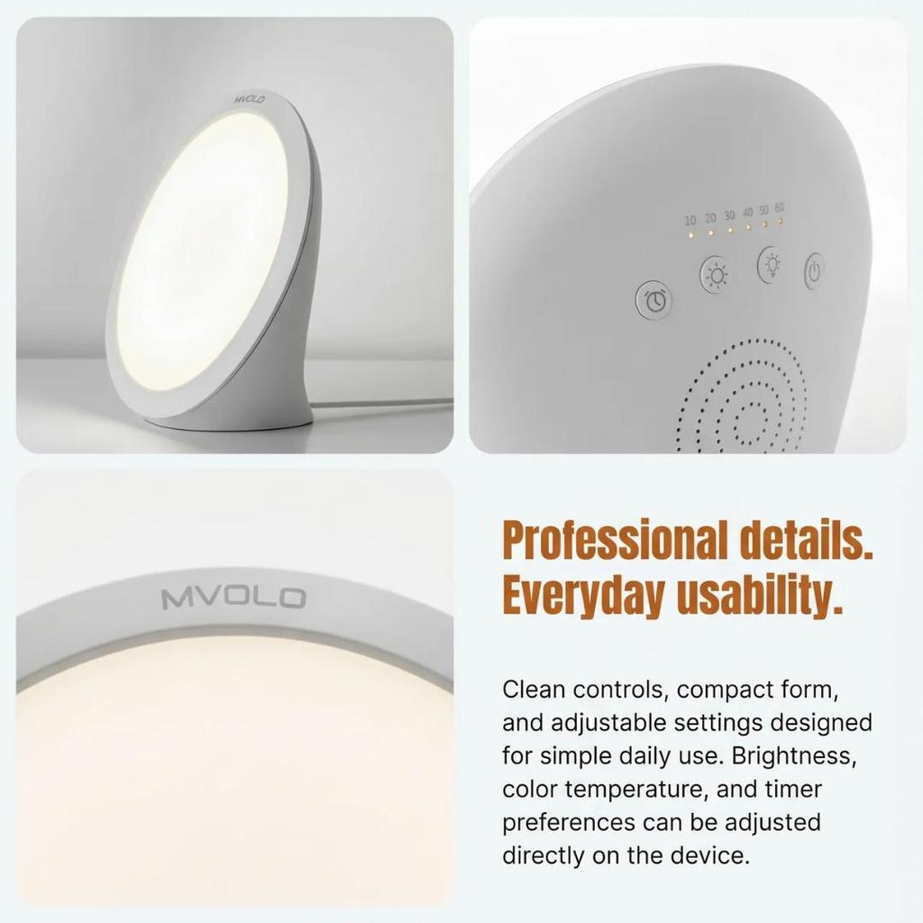 מנורת אור יום Mvolo Lucent Rise