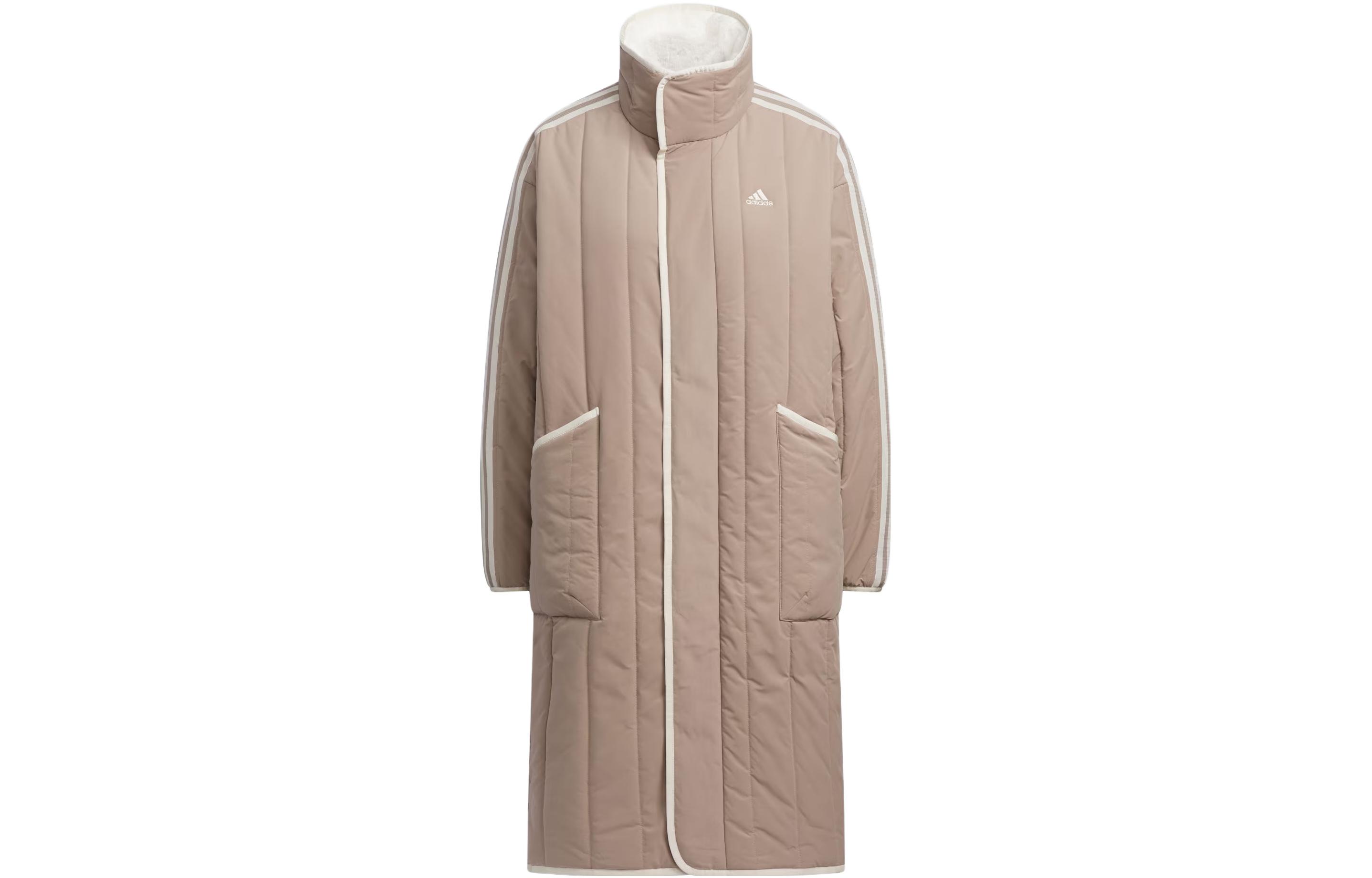Adidas Puffer Jacket Women s Pink Brown IL8953 XL