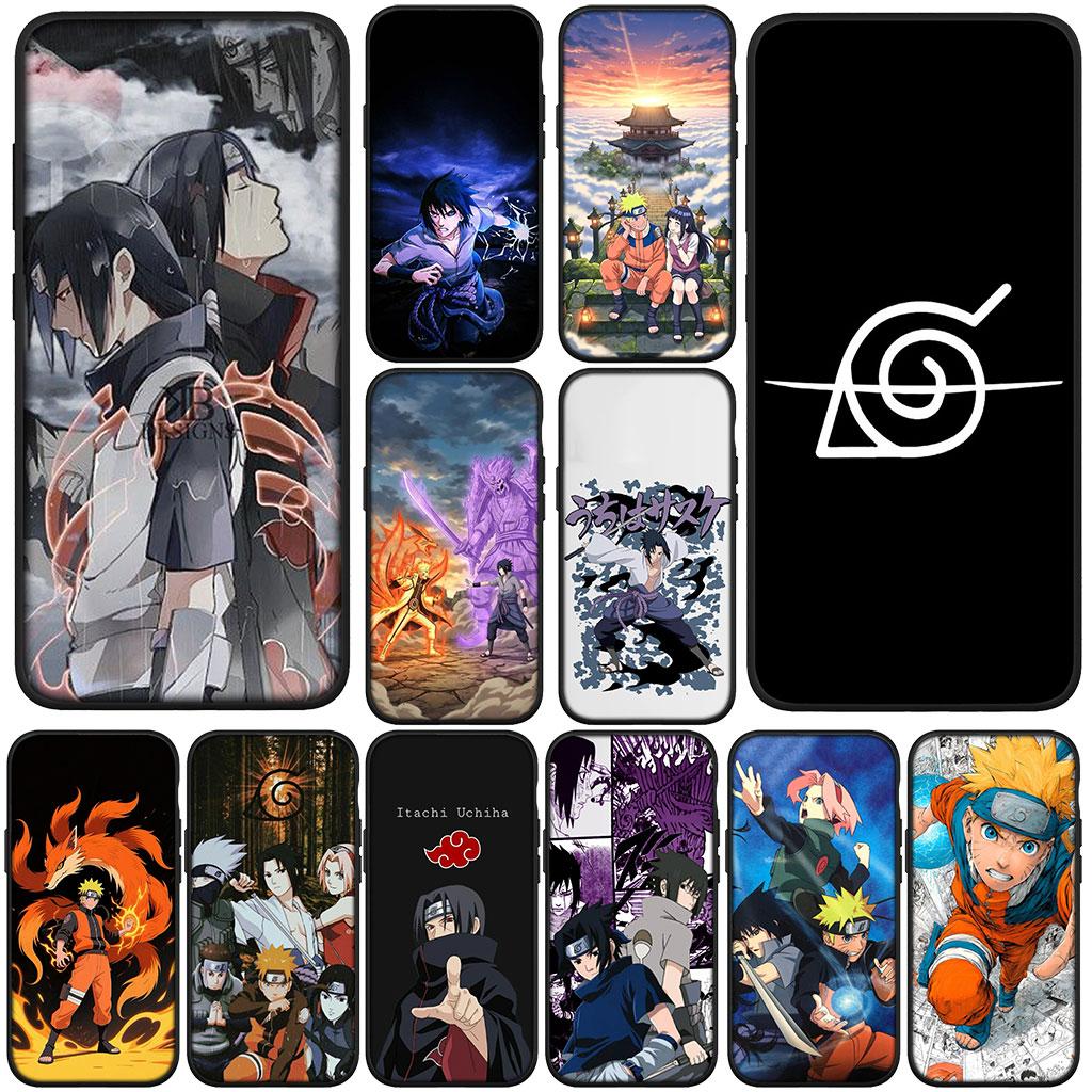 Cover for Huawei Mate 20 P30 P20 Lite Pro Y7 Y6P Y7A 2019 Nova 5T 3I Casing Phone Case Akatsuki Narutos Sasuke Uchiha Itachi