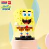 Anime SpongeBob SquarePants Micro Particles Block City Patrick Star Squidward Building Blocks Children Playthings Birthday Gifts