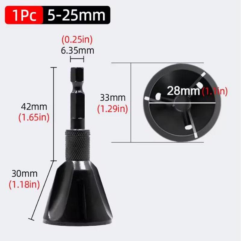 Deburring External Chamfer Tool Remove Burr Clean Bolt Tools Cutter Bolts Thread Fillet Trimming Knife Accessories 3-20mm 5-25mm