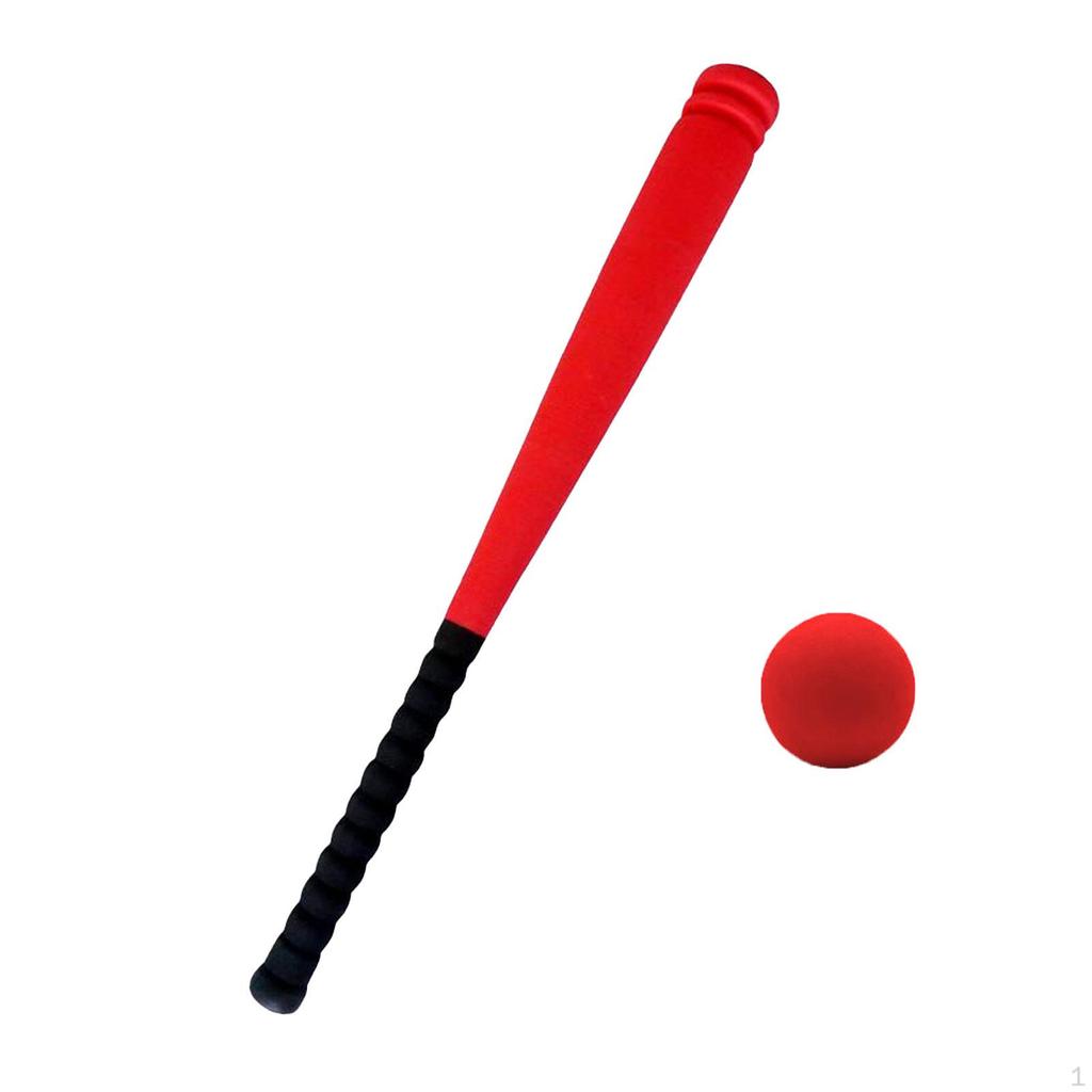 21" Kids Foam And Ball Set Outdoor Baseball Game