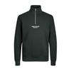 Jack And Jones Mens Quarter Zip Regular Sweatshirt
