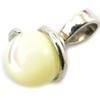 Les Trésors De Lily [F6293] - Silver Pendant 'Ruth' Silver Mother-of-pearl - 11x10 Mm