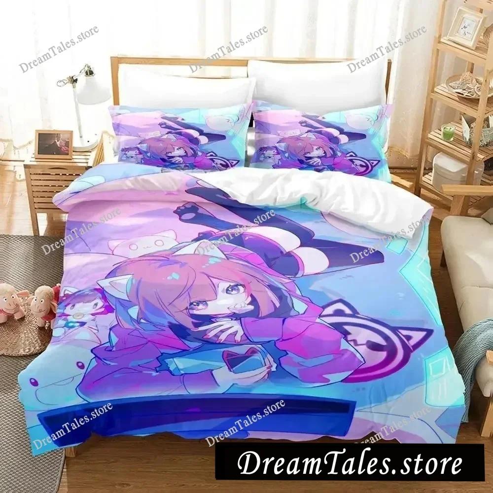 Cytus II Bedding Set Single Twin Full Queen King Size Bed Set Adult Kid Bedroom Duvet Cover Sets 3D Print Game Bed Sheet Set