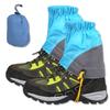 Solunaterra Short Climbing Gaiters, Waterproof Leg Covers, Rain and Snow Protection, Lightweight for Trekking and Outdoor Activities (Sky Blue)