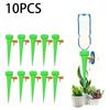 10PCS Self Watering Spikes for Plants, Automatic Drip Irrigation System, Adjustable Slow Release Watering Devices for Vacation & Travel