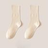 Ladies Spring and Autumn Month Loose Mouth Long Tube Pile Cotton Socks