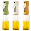 Kitchen Oil Bottle 550mL No Open Lid Spray Pour Dual Purpose Oil Bottle No Hanging Oil Vinegar Soy Sauce Glass Seasoning Bottle