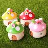 Moss Micro Landscape: Succulent & Mushroom House Ornament for DIY Miniature Gardens