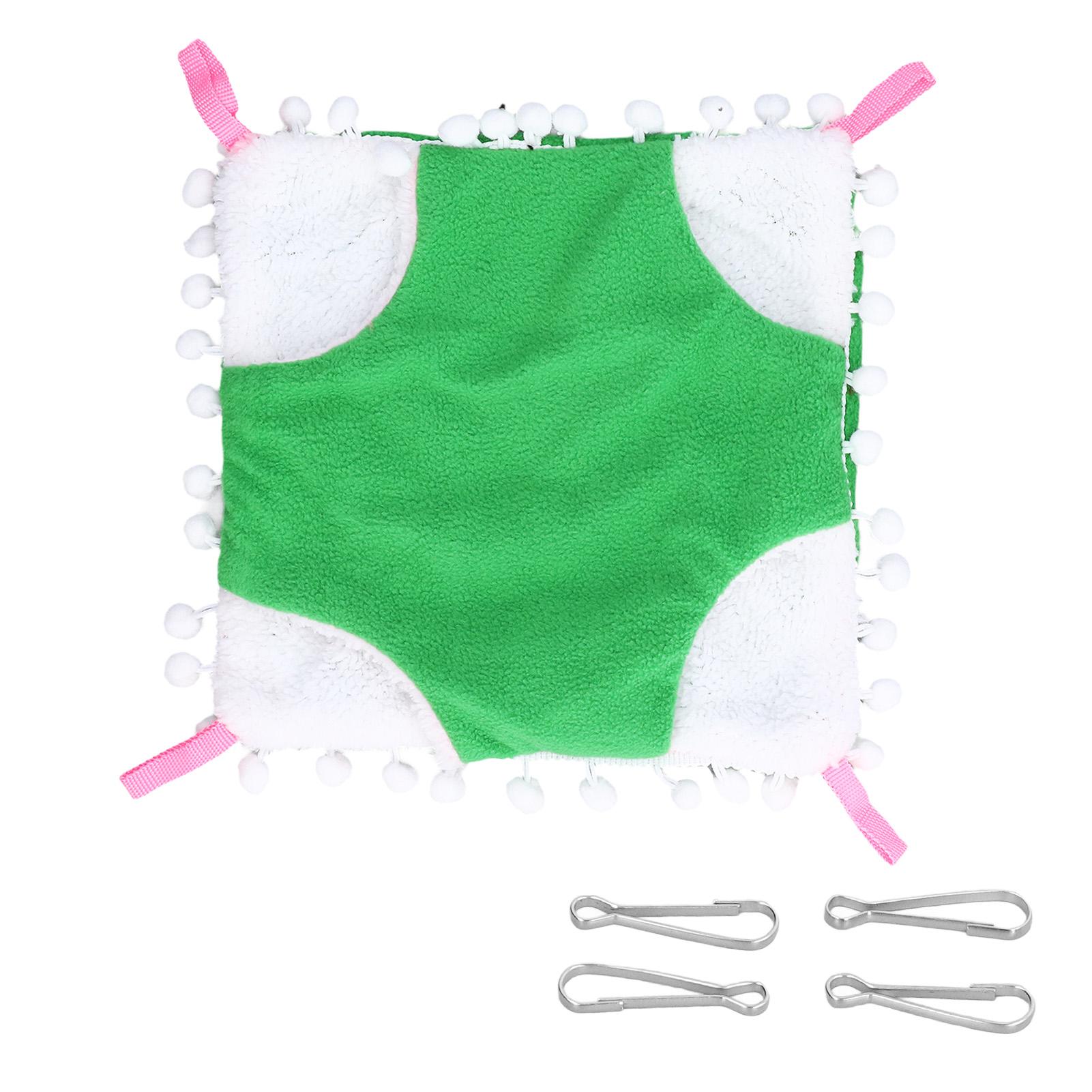 

Small Pet Cage Hammock Warm Hanging Hammock Bird Hut Bed for Hamsters Sugar Gliders Golden Hamster