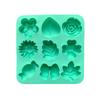3D Design Cake Jelly Mold 9/18 Compartment Fondant Mold New Ice Pudding Mold  Kitchen Use