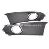 VW Polo Sedan Front Bumper Fog Light Frame Lower Grille - Models 6RU853665B & 6RU853666B.