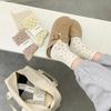 Thin Polka Dot Socks Curled-edge Women's Socks Comfortable Mid-Tube Socks  Summer