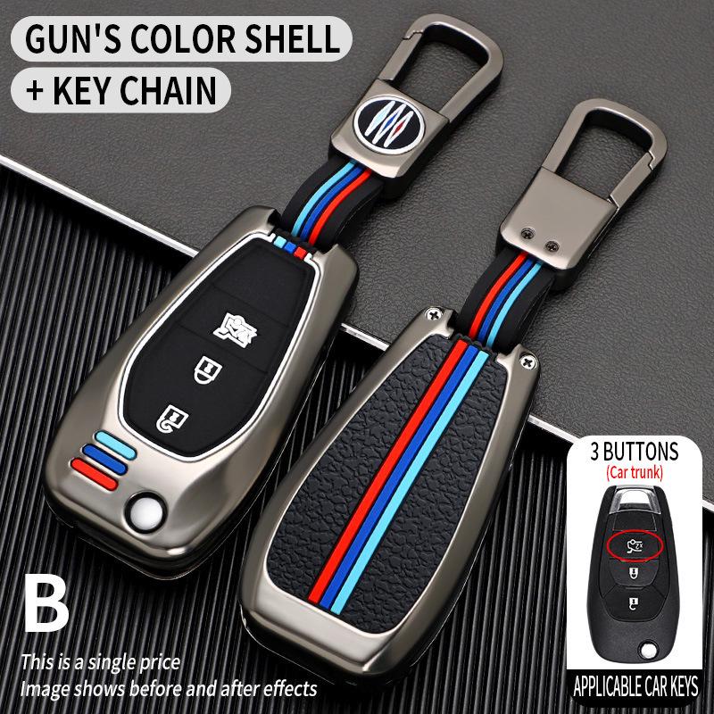Premium Chevrolet Cruze Key Cover for Men & Women - Personalized High-Grade Shell & Buckle