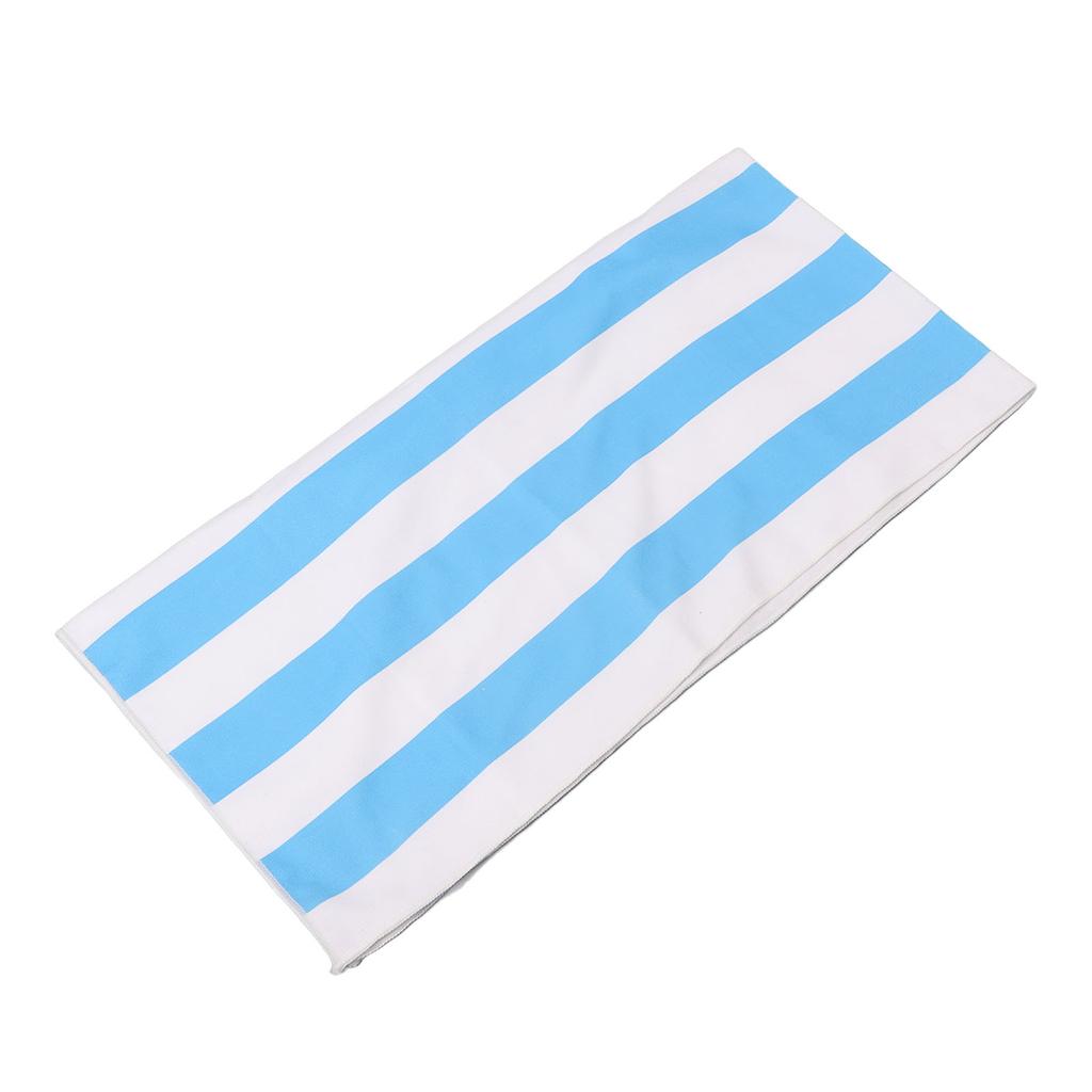 Microfiber Beach Towel Stripe Fast Drying Soft Super Absorbent Sand Beach Towel 59.1 X 29.5in