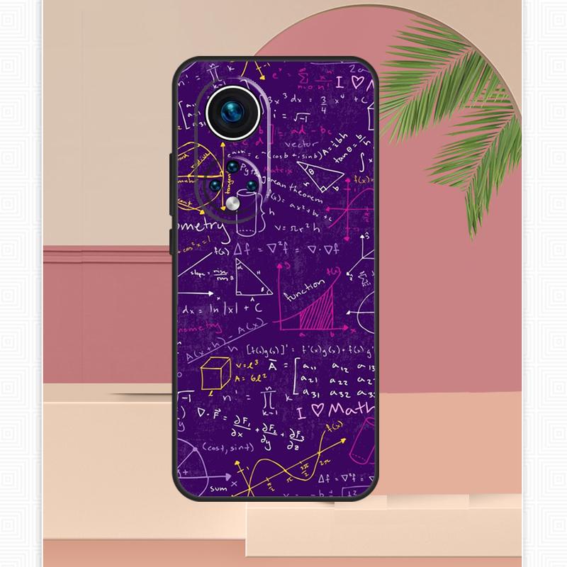 Physics Science Maths Formula Case For Honor Magic 400 Lite 200 5 6 7 Pro Honor X9c X9b X9a X8b X8a X8 X9 50 70 90 Cover