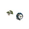 Artificial Bonsai Tree Greenery Collection Faux Plant Centerpieces Ornament Figurine Knick Knack for