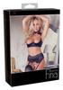 Abierta Fina - Sexy Lace Open Bra and Thong Set for Garters 75B/S