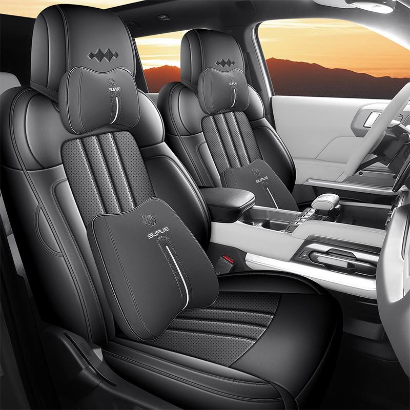 2025 Fangchengbao Ti7 Full-Coverage Breathable Leather Car Seat Cushion