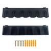 1Set Wall-mounted Fishing Pole Holder 6 Holes Fishing Rod Stand Bracket  Fishing Accessory