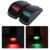 1 Paar 12V Rot & Grün Navigations-Signal-Glühbirnen Lichter Lampe für Marineboot Yacht