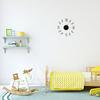Musical Note Wall Clock with Vinyl CD Dial Plate and 3D Roman Numerals for Home Decor