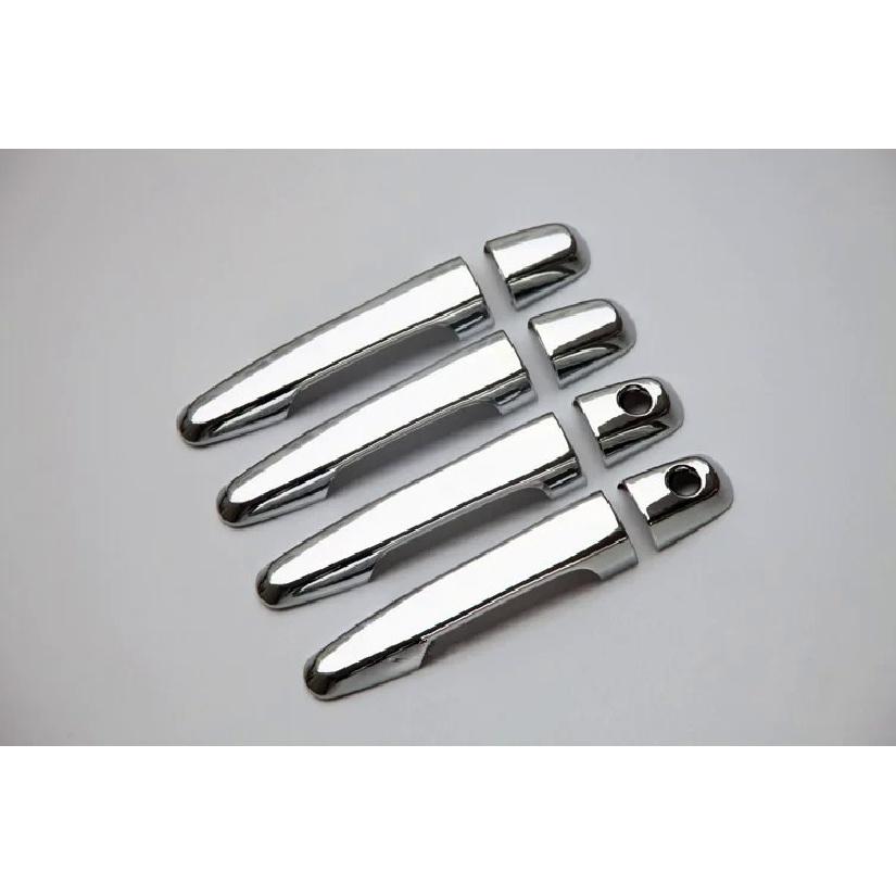 For Mitsubishi L200 Triton Pickup 2006 2007 2008 2009 2010 2011 2012 2013 2014 Chrome Car Door Handle Cover Car Accessories