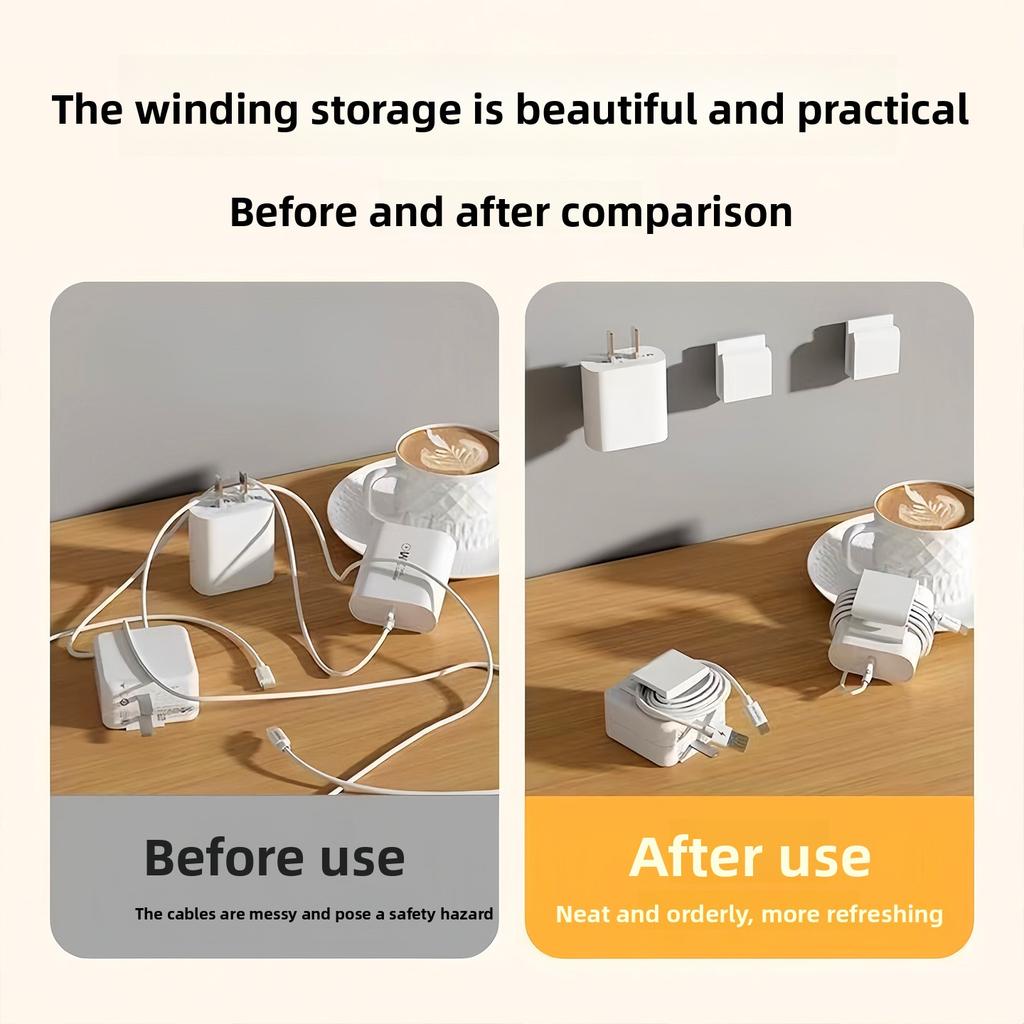 Multi-functional Data Cable Mobile Phone Charger Clip Fastener
