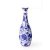 Chinese Blue and White Porcelain Vase Ceramic Flower Arrangement Container Home Decor Living Room Dining Table Hydroponic Vase