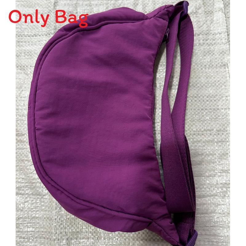 Piccola Borsa a Tracolla in Tessuto Oxford per Donna con Chiusura a Zip e Tasca per Carte per Uso Quotidiano
