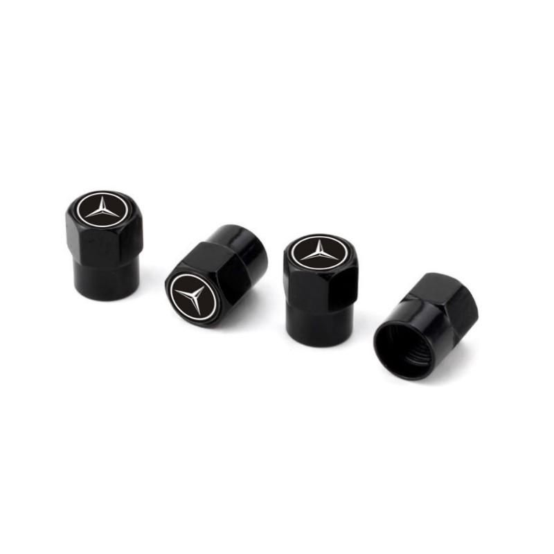 Car Tire Valve caps Emblem metal Cap Case For Mercedes Benz B/C/E/S Class A Class C200L GLC GLE CLA accessories Car Styling OP7