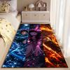 Anime-Inspired Battle Artwork suitable as a non-slip mat for the living room or bedroom sofa