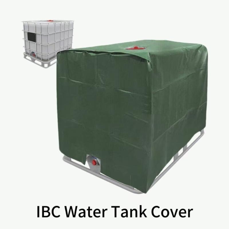 Large Capacity Storage Cover 1000L Polyester Fabric Featuring Sun Block Layer For Outdoor Container