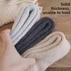 Herren Verdickte Samt Mittelhohe Socken: Warme Frottee-Bodensocken für Herbst und Winter