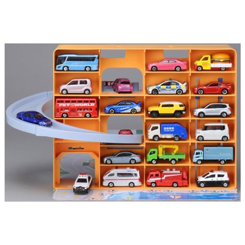 Takara Tomy "Tomica World Panorama Case" Miniaturauto-Spielzeug für Kinder ab 3 Jahren, entspricht Spielzeugsicherheitsstandards und ist ST-zertifiziert, TOMICA TAKARA TOMY