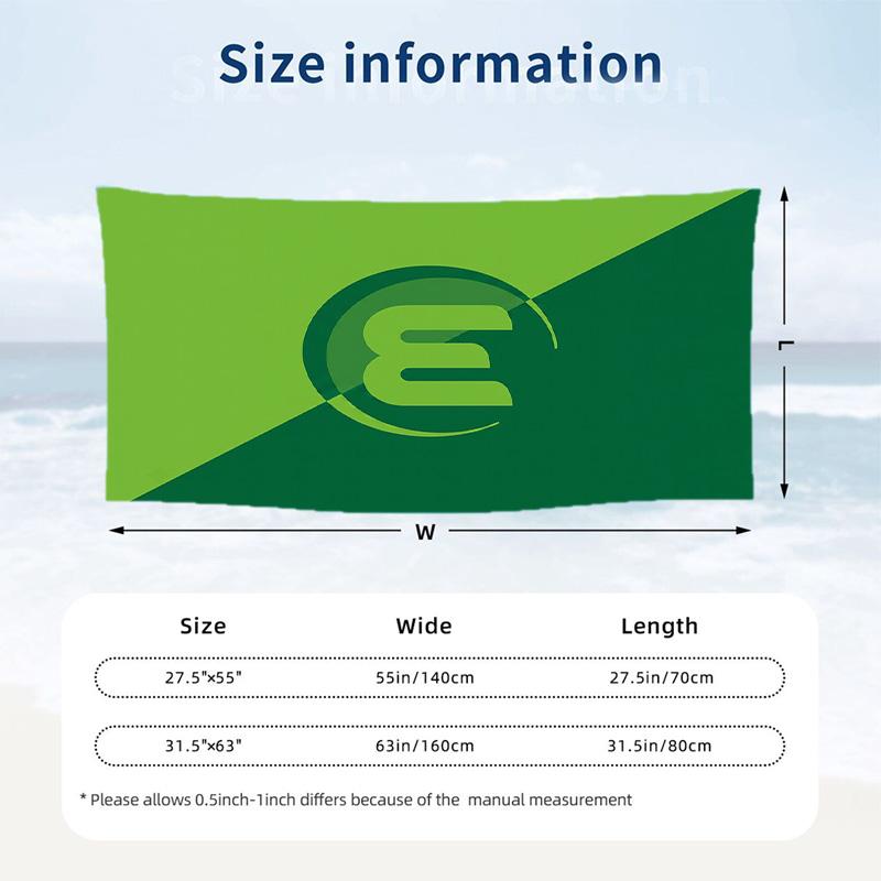 VfL Wolfsburg FC Print Quick Dry Beach Towel Microfiber Absorbent Portable Travel Swimming Towel