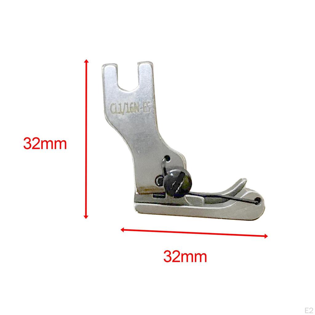 Durable Lockstitch Presser Foot for Industrial Sewing Machines - Essential Accessories Quilting