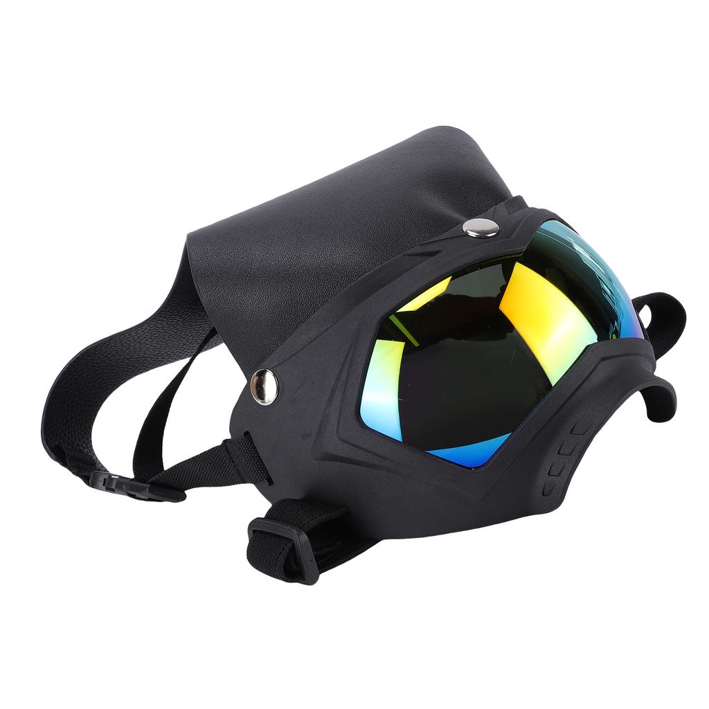 Dog Hat with Goggles Windproof Breathable Lightweight Design Dog Sunglasses Pet Glasses for Outdoor Riding Driving Hiking
